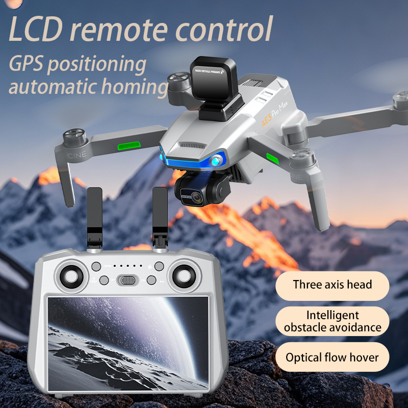 Drone Camera Professional - AE3 PRO Max جديد LCD SC