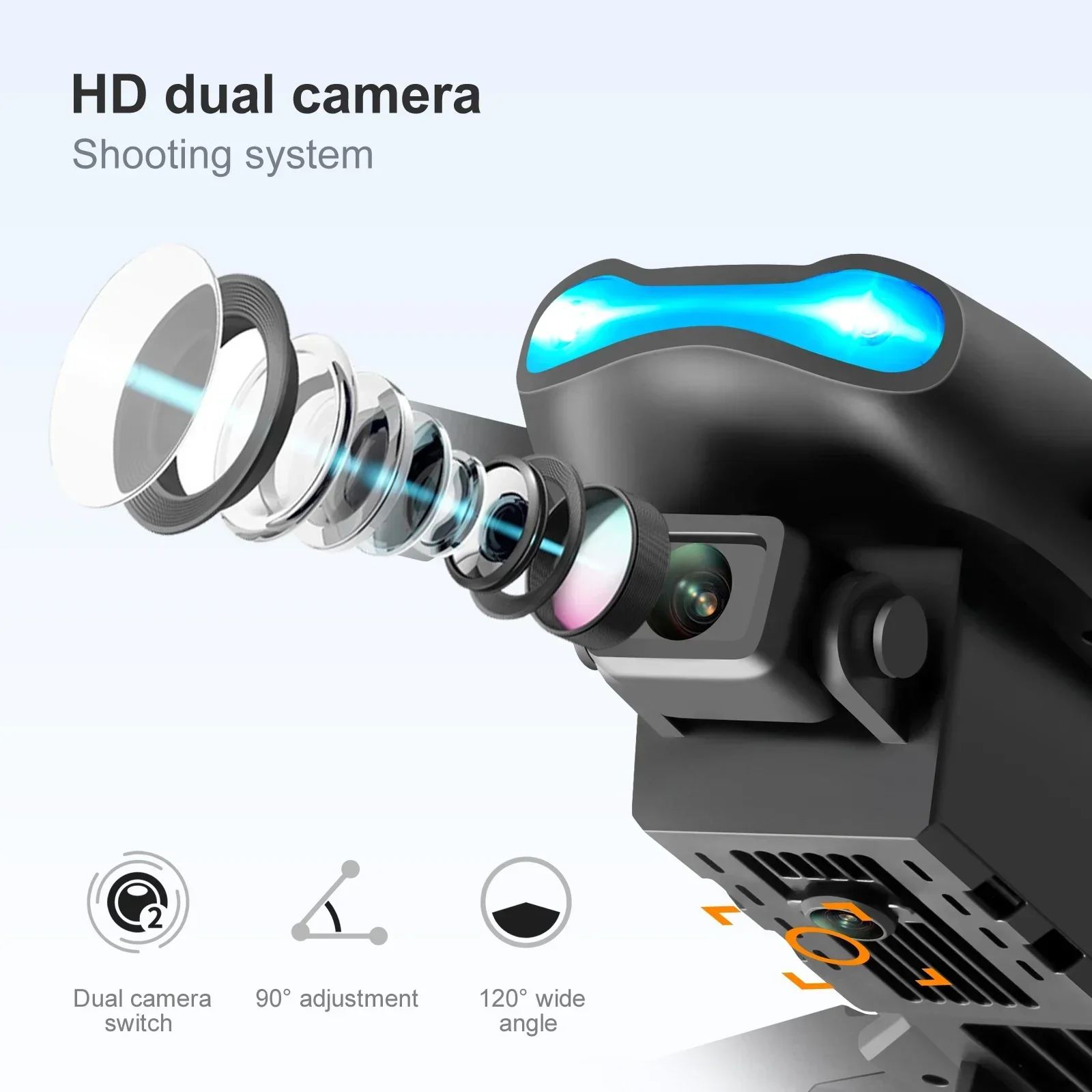 جديد E99 Pro HD 4K الطائرة بدو - مراجعة Drone Camera Mount وسعره