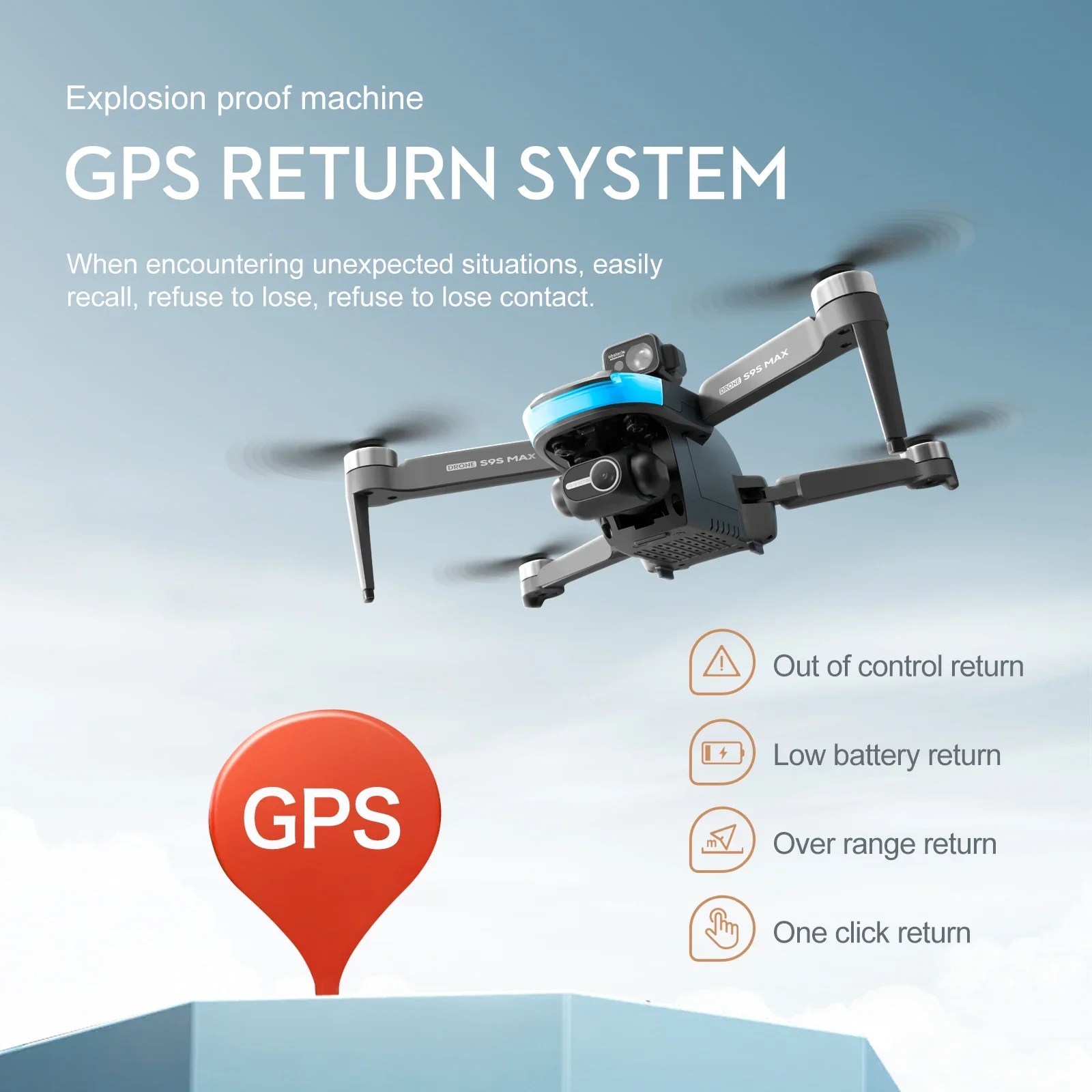 جديد S9S ماكس طائرة صغيرة بدون - مراجعة Drone Camera Wide Angle وسعره