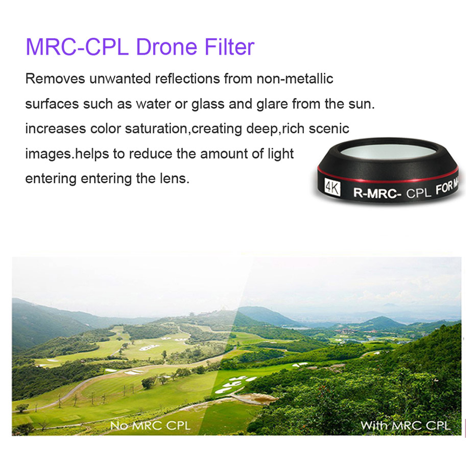 بدون طيار تصفية ل DJI Mavic بر - مراجعة Drone Camera Filter وسعره