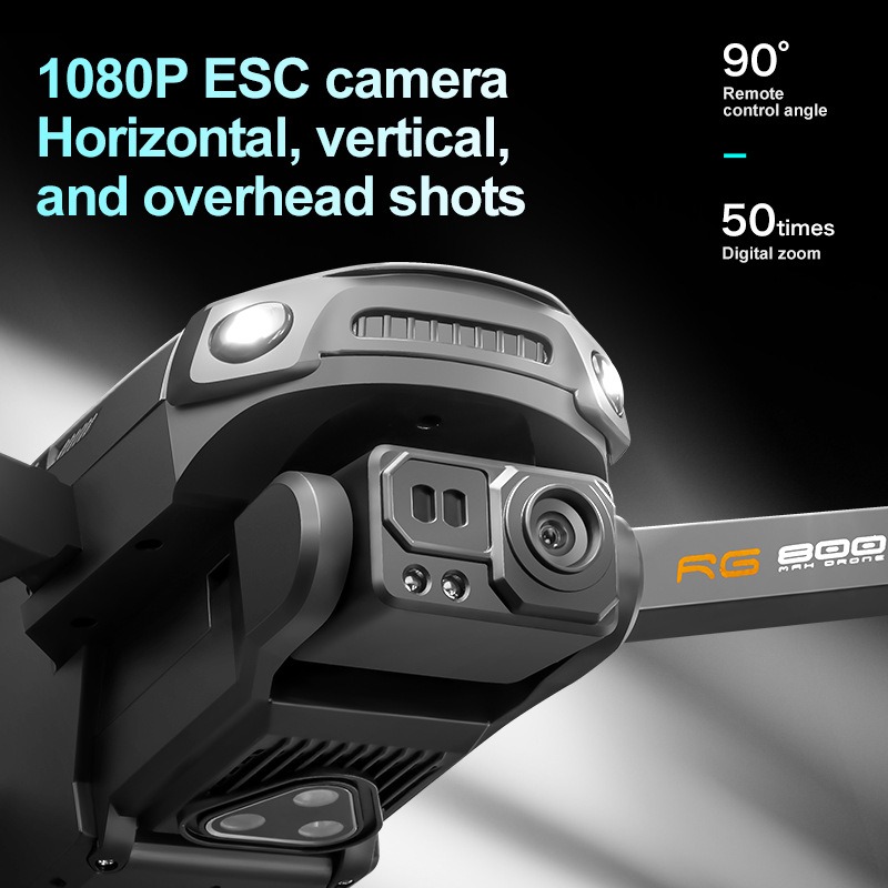 طائرة بدون طيار RG800 MAX جديد - مراجعة Drone Camera Hd وسعره