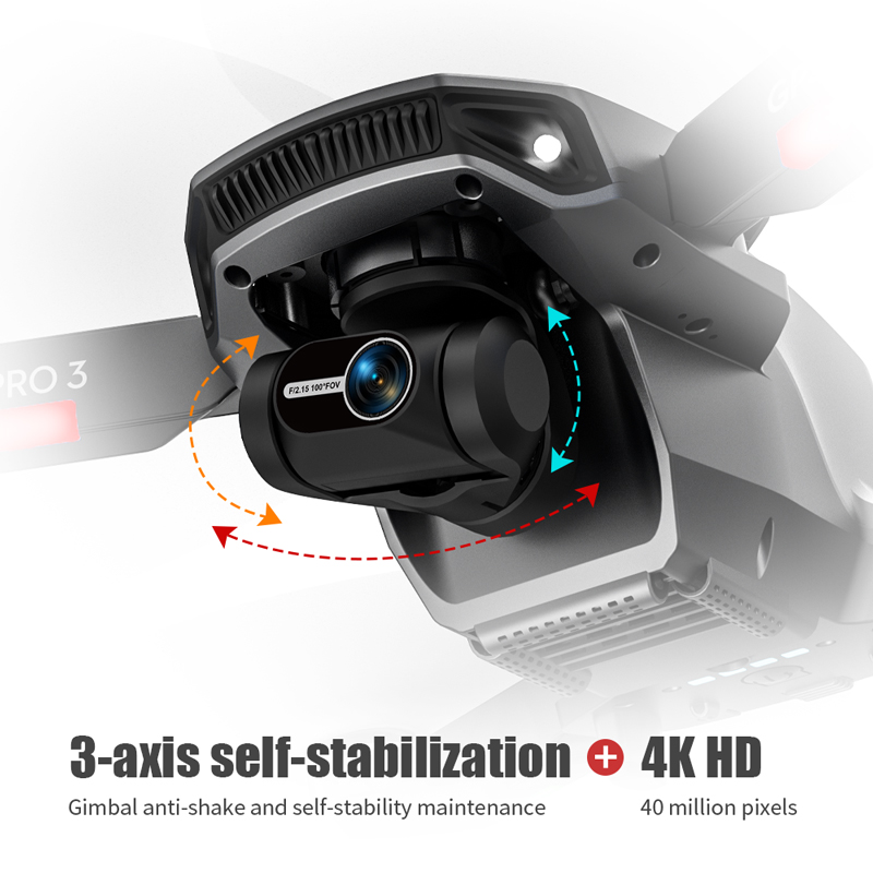 L106 Pro 3 طائرة بدون طيار 5G  - مراجعة Drone Camera Professional وسعره