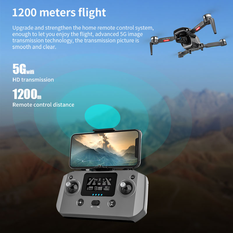 L106 Pro 3 طائرة بدون طيار 5G  - مراجعة Drone Camera Professional وسعره