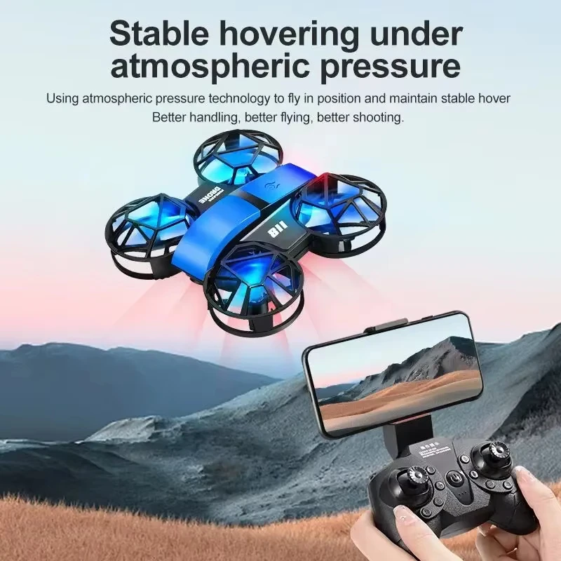 طائرة بدون طيار صغيرة D12 بكام - مراجعة Drone Camera Mount وسعره