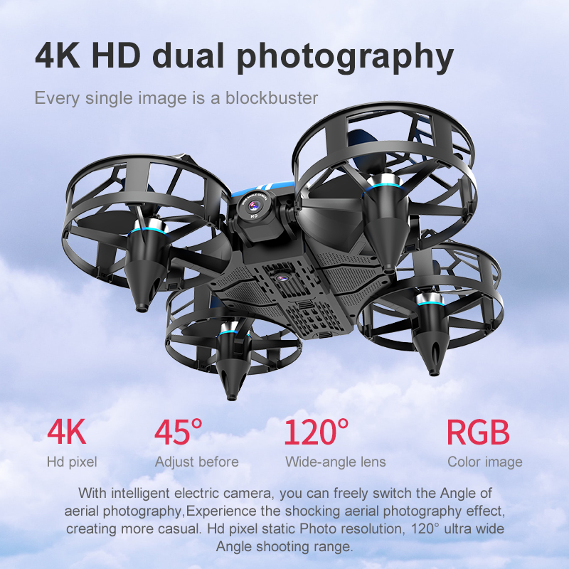 طائرة بدون طيار صغيرة جديدة 81 - مراجعة Drone Camera Wide Angle وسعره